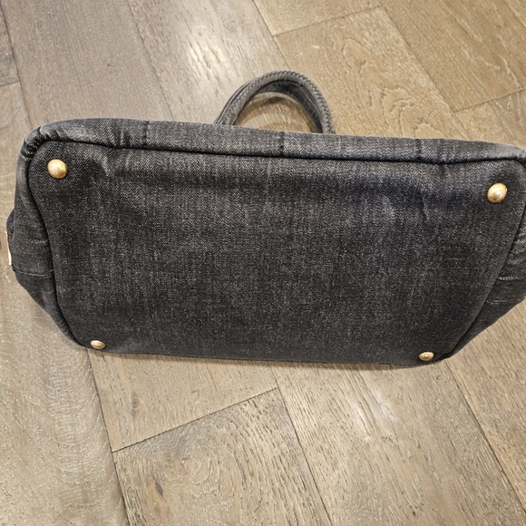 Prada Black Denim Tote - Picture 7 of 13